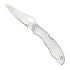 Spyderco Byrd Cara Cara 2 CombinationEdge Stainless Steel Knife with Steel Blade