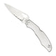 Spyderco Byrd Cara Cara 2 CombinationEdge Stainless Steel Knife with Steel Blade