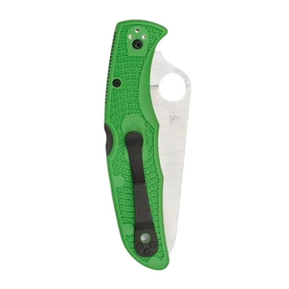 Spyderco Pacific Salt 2 SpyderEdge Green Folding Knife with H 1 Steel Blade