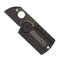 Spyderco Dog Tag Non Locking Black Folding Knife with CPM S30V Steel Blade