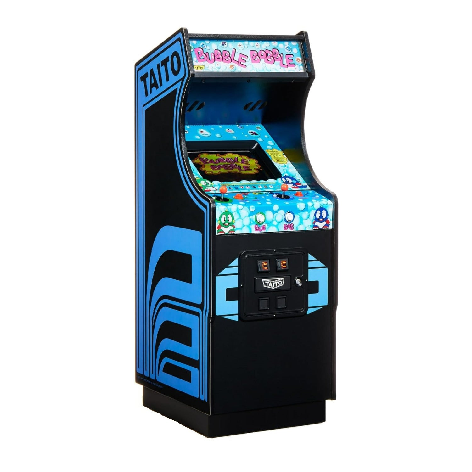 Numskull Official Taito Bubble Bobble Quarter Size Wooden Arcade Cabinet