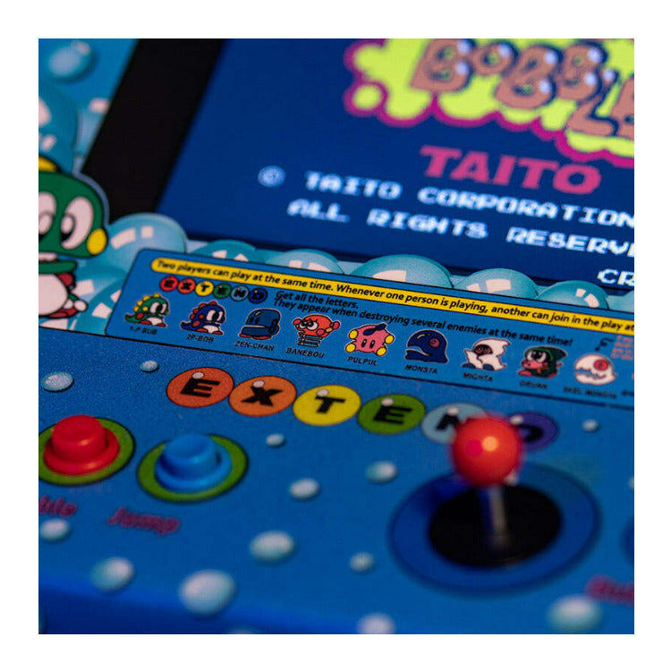 Numskull Official Taito Bubble Bobble Quarter Size Wooden Arcade Cabinet