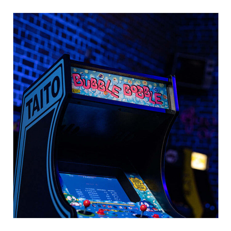 Numskull Official Taito Bubble Bobble Quarter Size Wooden Arcade Cabinet