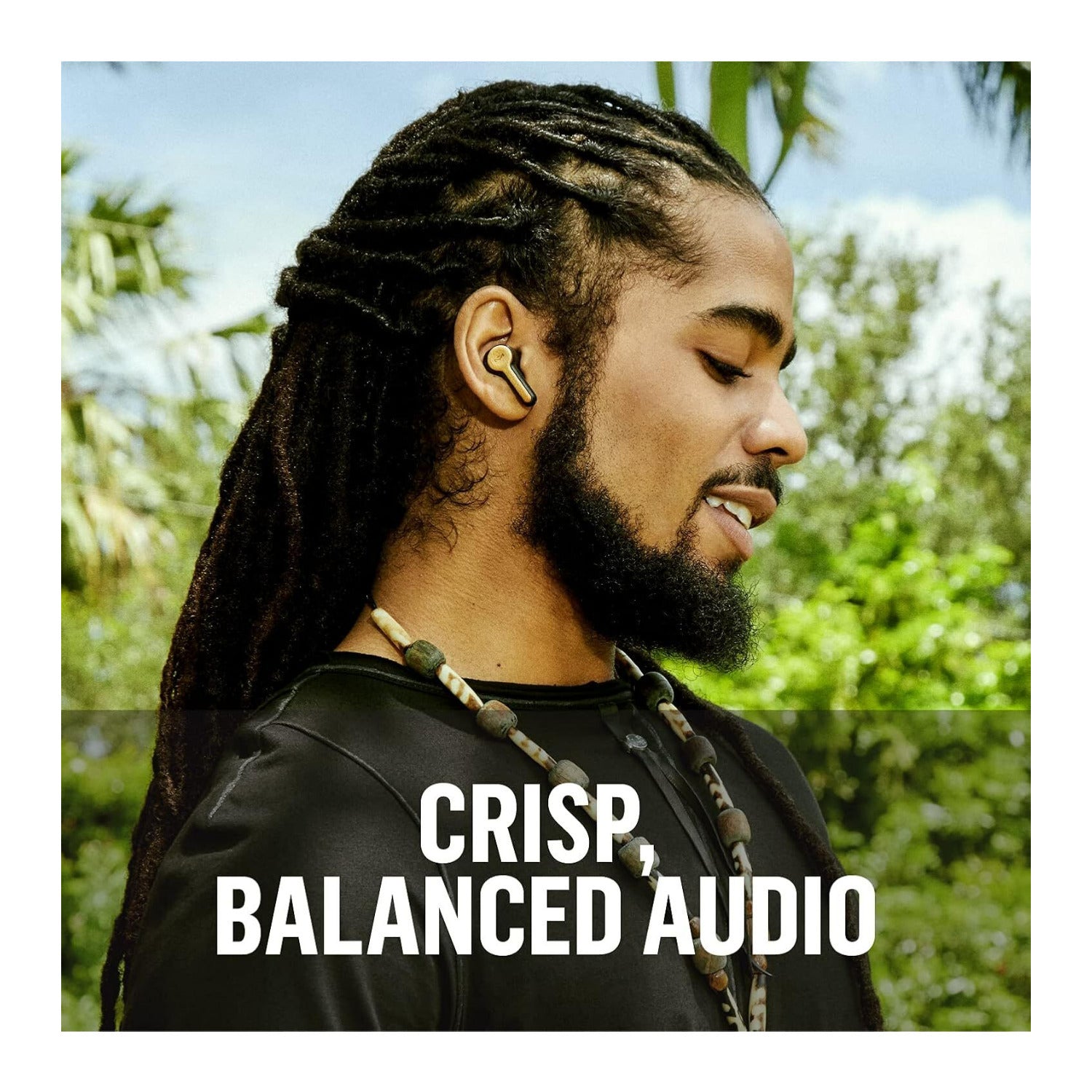 House of Marley Rebel True Wireless Signature Black Earbuds