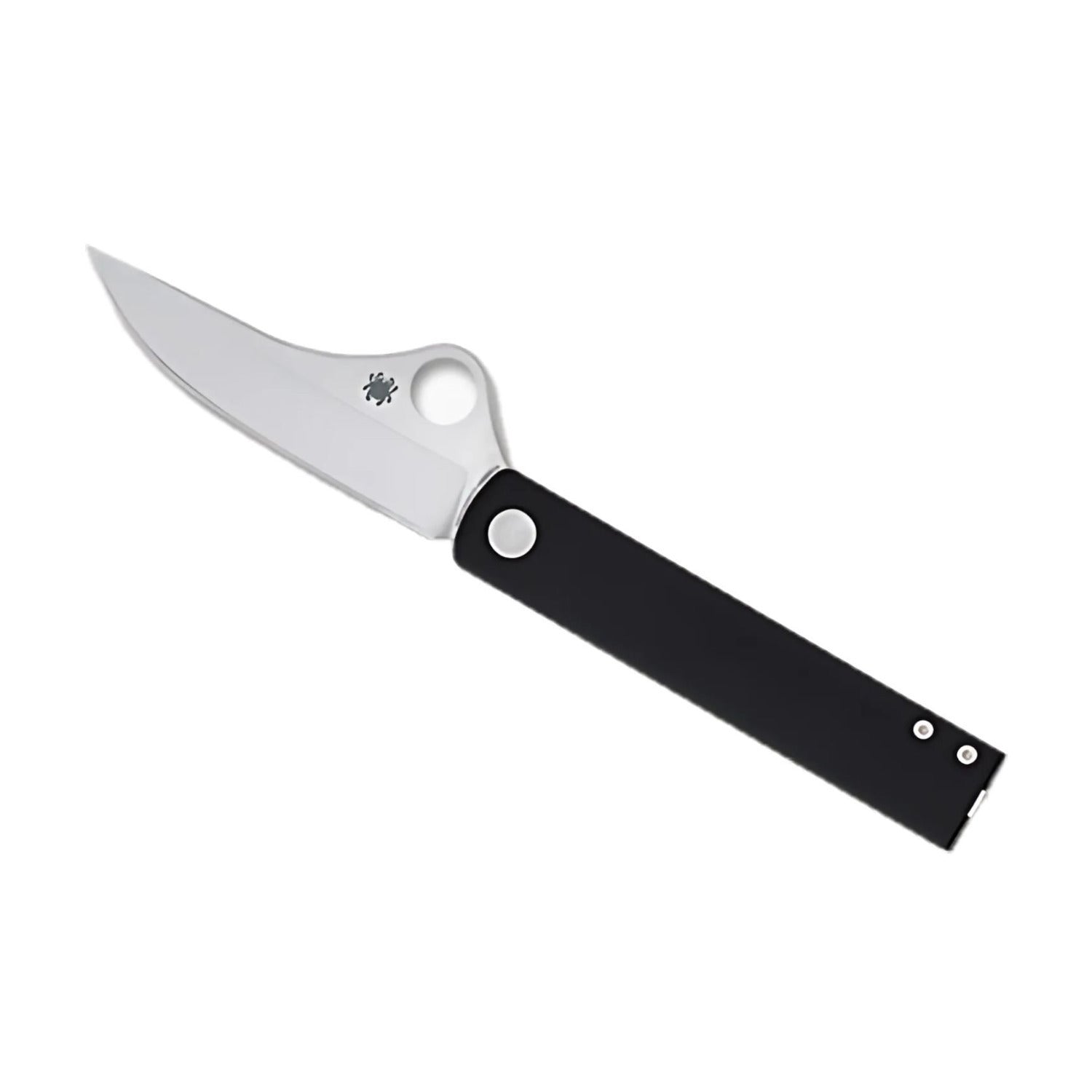 Spyderco Essenza Folding Knife with N690Co Stainless Steel Blade Aluminum Handle
