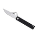 Spyderco Essenza Folding Knife with N690Co Stainless Steel Blade Aluminum Handle
