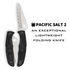Spyderco Pacific Salt 2, 8.72-Inch Lightweight Folding Knife with Handle (Black)