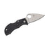 Spyderco ManBug Lightweight Leaf Pocket Knife with Black FRN (Satin Finish)