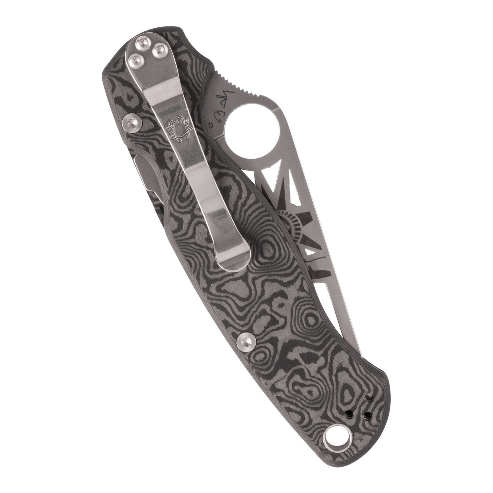 Spyderco Para Military 2 Folding Knife - CPM SPY27 Steel (Statue of Liberty)