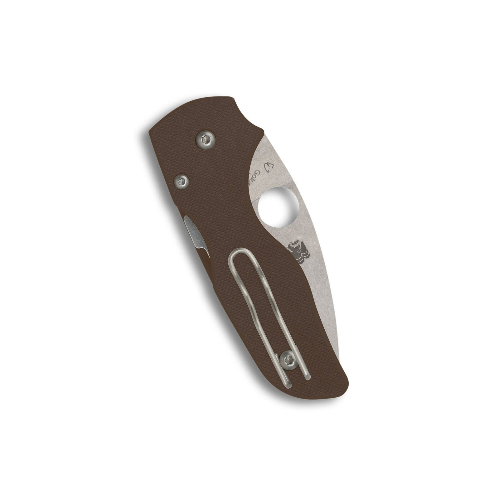 Spyderco Lil Native Brown G-10 CPM 15V Sprint Run with Compression Lock