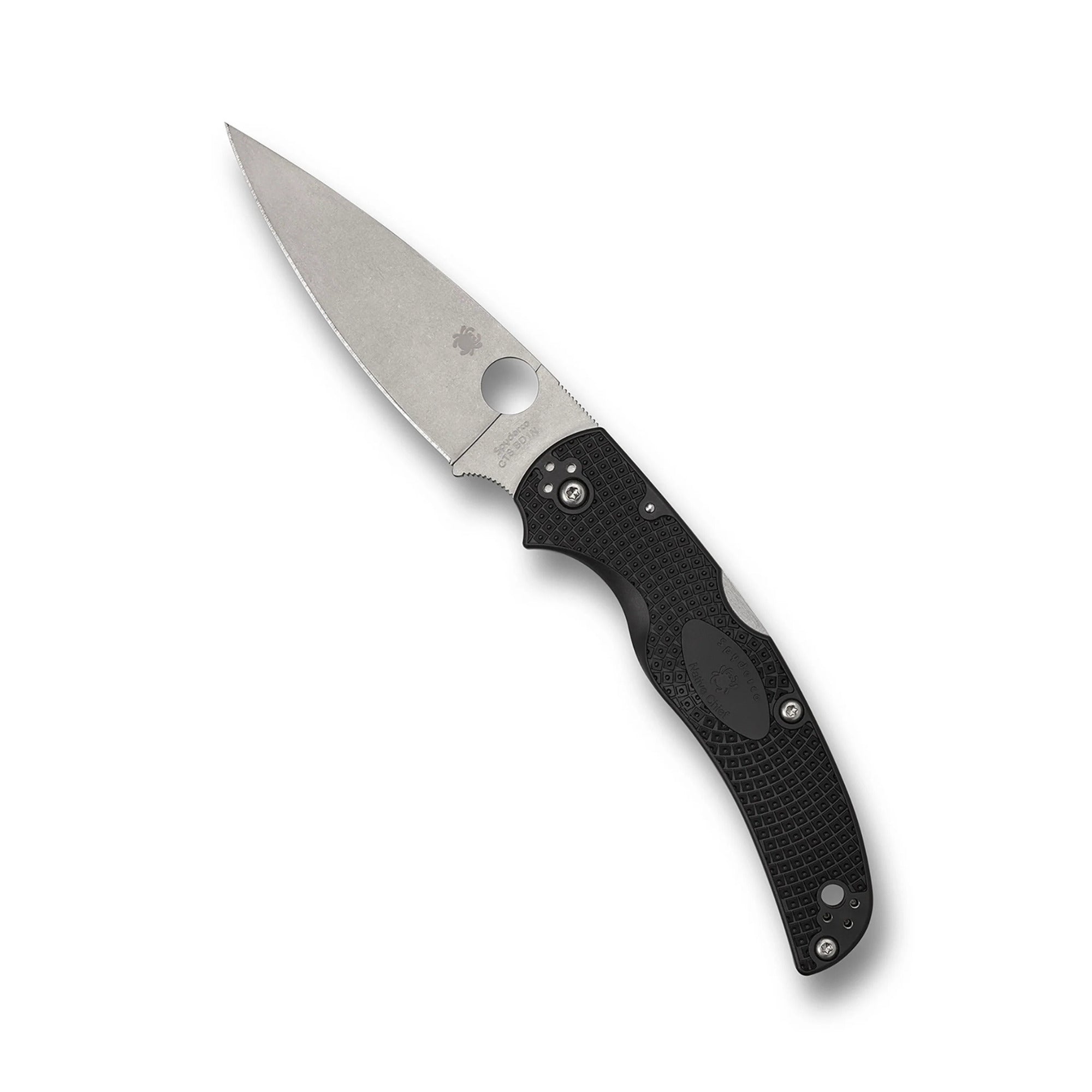 Spyderco Native Chief Lightweight with Textured Handle (Black)
