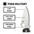 Spyderco Para Military 2 Left Handed Folding Knife 3.4 Inch Blade G10 Handle