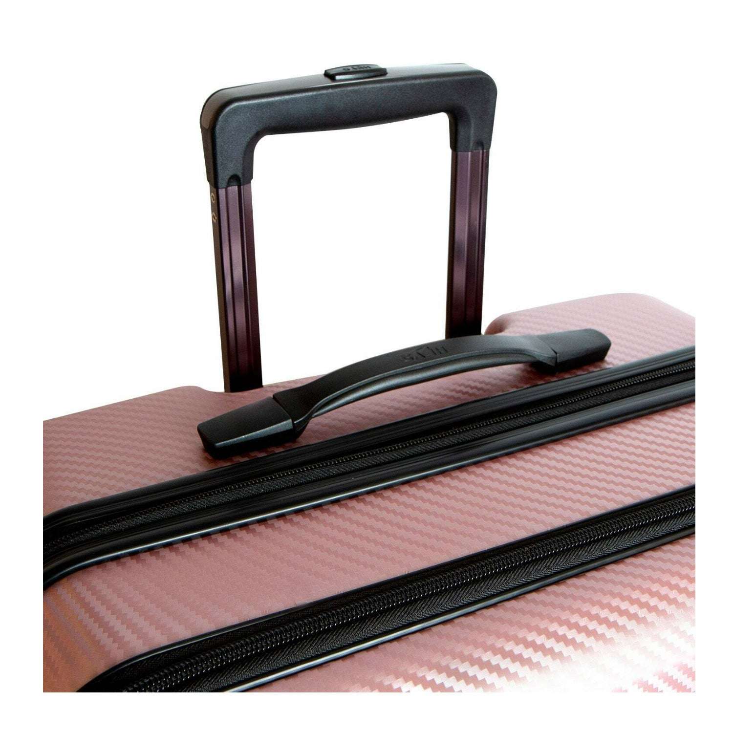 Heys EZ Access 2.0 Expandable Lightweight 21-Inch Carry-On Luggage Rose Gold