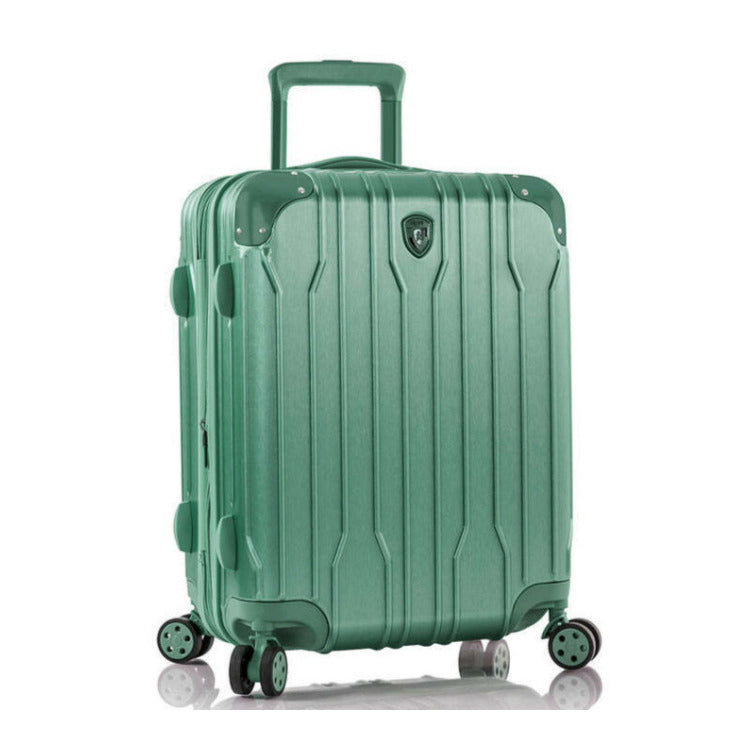 Heys Xtrak 21-Inch Expandable, Lightweight Carry-On Luggage (Midnight Green)