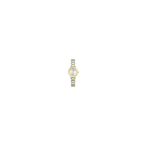 Armitron Women's Two-Tone and Silver Diamond Dial Dress Wrist Watch