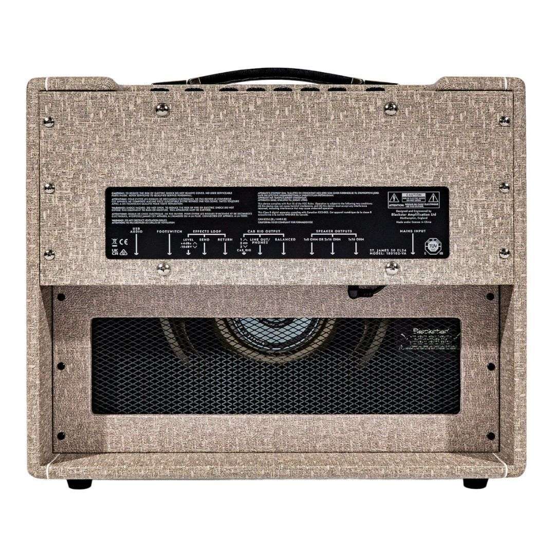 Blackstar St. James 50W EL34 Tube Amplifier Combo - Fawn