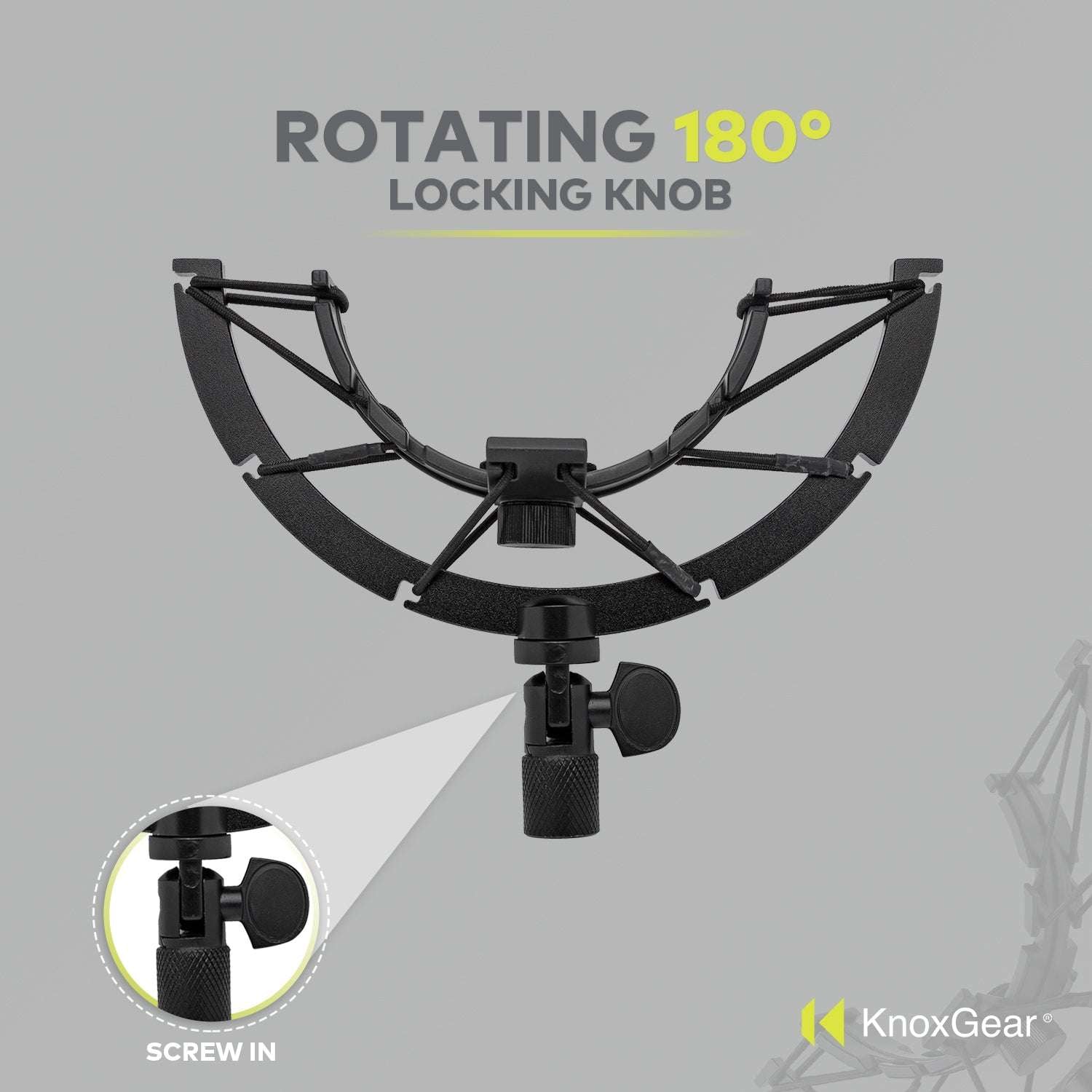 Knox Gear Shock Mount for Blue Snowball and Snowball Ice Microphones